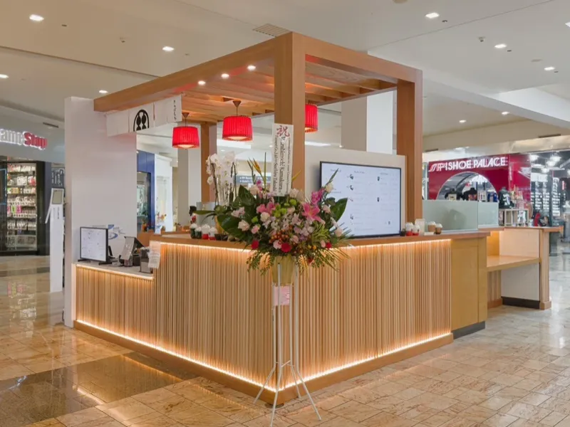 Warabimochi Kamakura kiosk at The Shops at Santa Anita in Arcadia